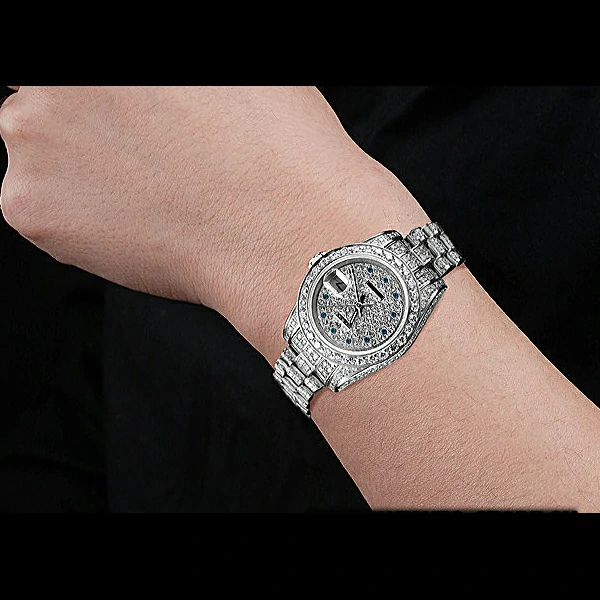 Rolex DateJust Diamond Dial Stainless Steel new59936
