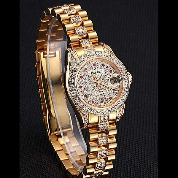 Rolex DateJust Diamond Dial Gold new59937