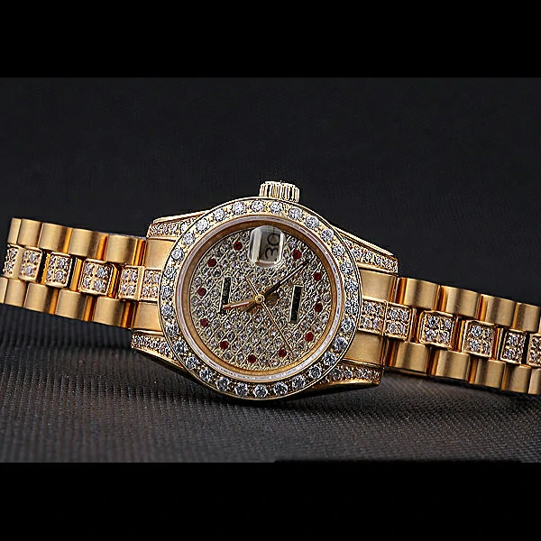 Rolex DateJust Diamond Dial Gold new59937