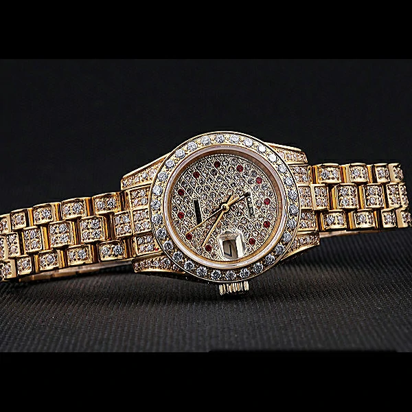 Rolex DateJust Diamond Dial Gold new59938