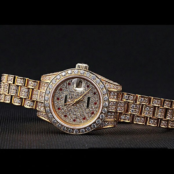 Rolex DateJust Diamond Dial Gold new59938