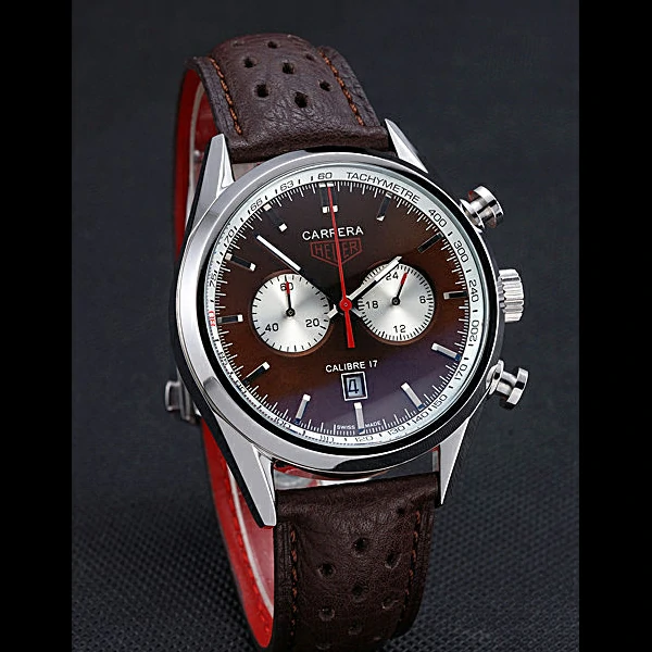 Tag Heuer Carrera Calibre 17 Burgundy Dial new59967