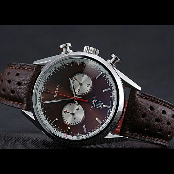 Tag Heuer Carrera Calibre 17 Burgundy Dial new59967