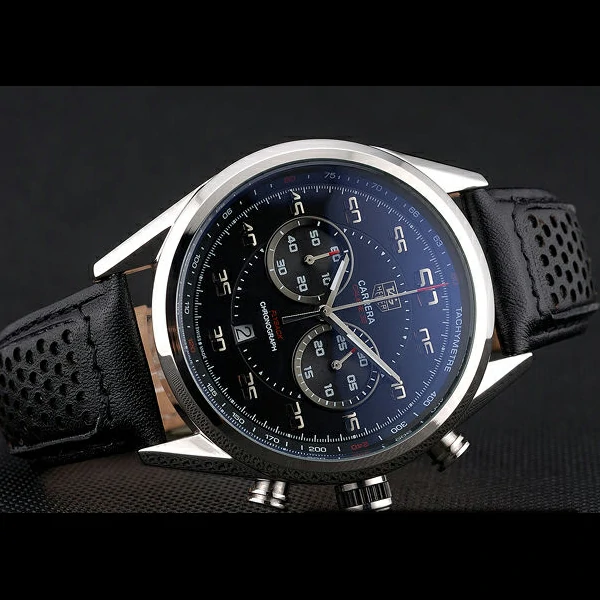 Tag Heuer Carrera Calibre 36 Flyback Black new59969