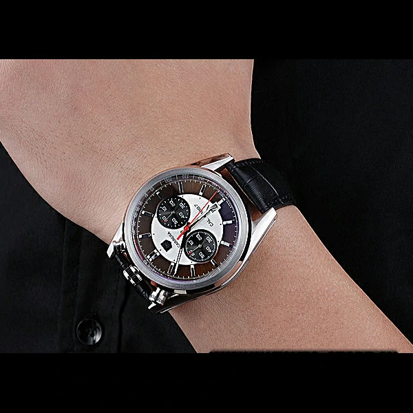 Tag Heuer Carrera Calibre 1887 Chronograph Black Strap new59971