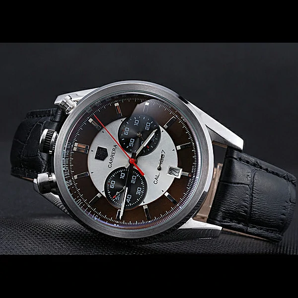 Tag Heuer Carrera Calibre 1887 Chronograph Black Strap new59971