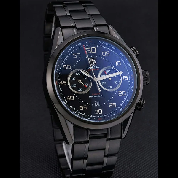 Tag Heuer Carrera Calibre 36 Flyback Black new59977