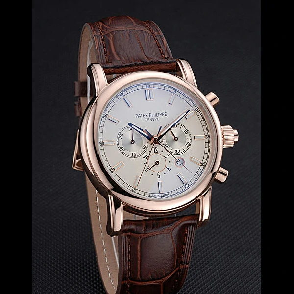 Patek Philippe Grand Complications Perpetual Calendar White Dial Silver Chronograph new60158