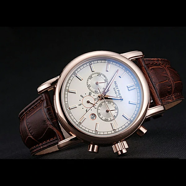 Patek Philippe Grand Complications Perpetual Calendar White Dial Silver Chronograph new60158