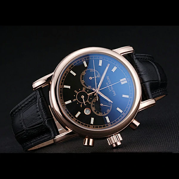 Patek Philippe Grand Complications Perpetual Calendar Black Dial new60159