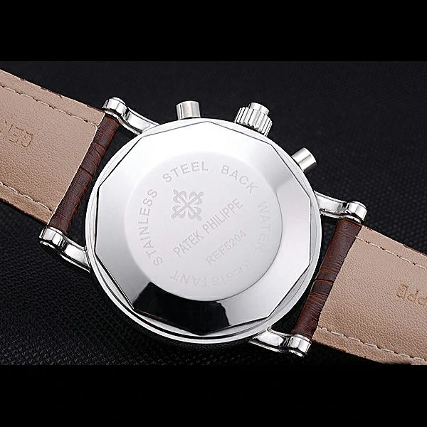 Patek Philippe Grand Complications Perpetual Calendar Stainless Steel Case White Dial Silver new60160