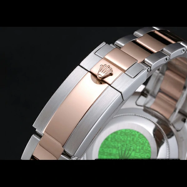 Rolex Yacht Master II White Dial Blue Bezel Stainless Steel and Rose Gold Bracelet new60166