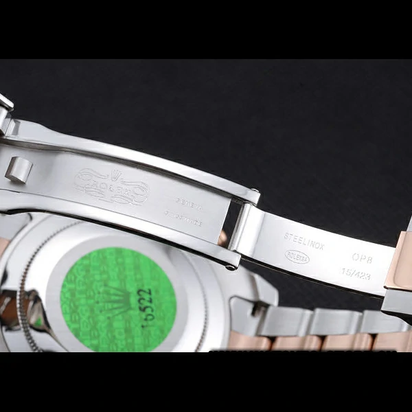 Rolex Yacht Master II White Dial Blue Bezel Stainless Steel and Rose Gold Bracelet new60166