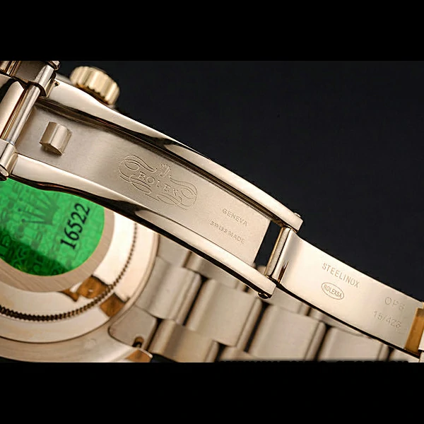 Rolex Yachtmaster II White Dial Blue Bezel Gold Bracelet new60167