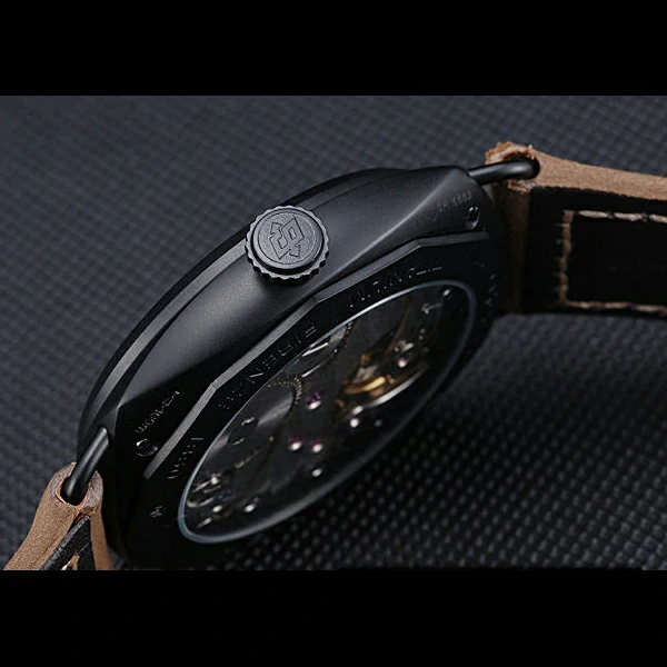 Panerai Luminor Marina Militare Ion Plated Stainless Steel Bezel Khaki Bracelet new60215