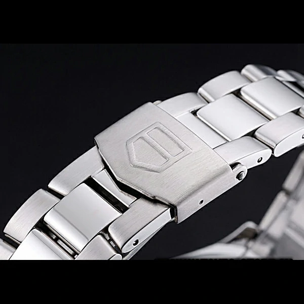 Tag Heuer Aquaracer 2000 Chronograph Black Dial Stainless Steel Band new60297