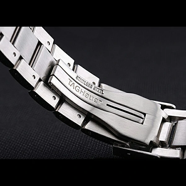 Tag Heuer Aquaracer 2000 Chronograph Black Dial Stainless Steel Band new60297
