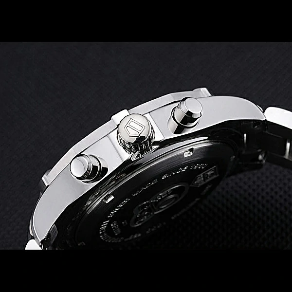 Tag Heuer Aquaracer 2000 Chronograph Black Dial Stainless Steel Band new60297
