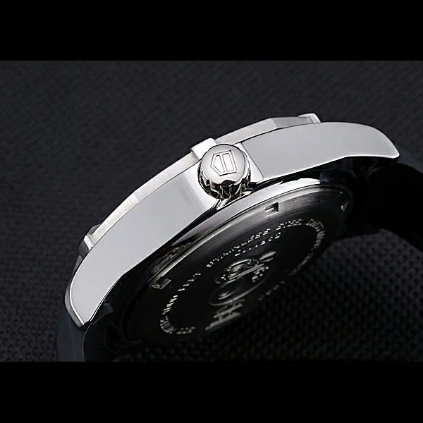 Tag Heuer Aquaracer Grande Date White Dial Black Rubber Band new60298