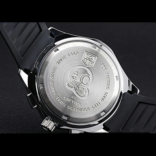 Tag Heuer Aquaracer Calibre S White Dial Black Rubber Band new60299