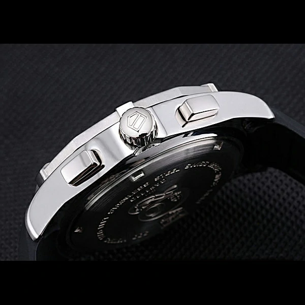 Tag Heuer Aquaracer Calibre S White Dial Black Rubber Band new60299