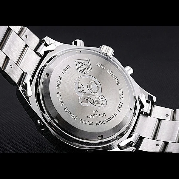 Tag Heuer Aquaracer Chronotimer Yellow Dial Stainless Steel Band new60309