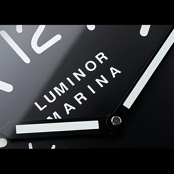 Panerai Luminor Marina Wall Clock Black And White new60365