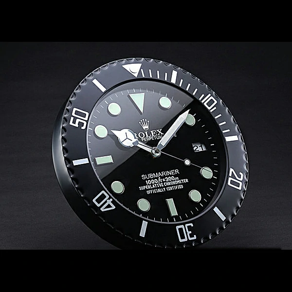Rolex Submariner Wall Clock Black new60366