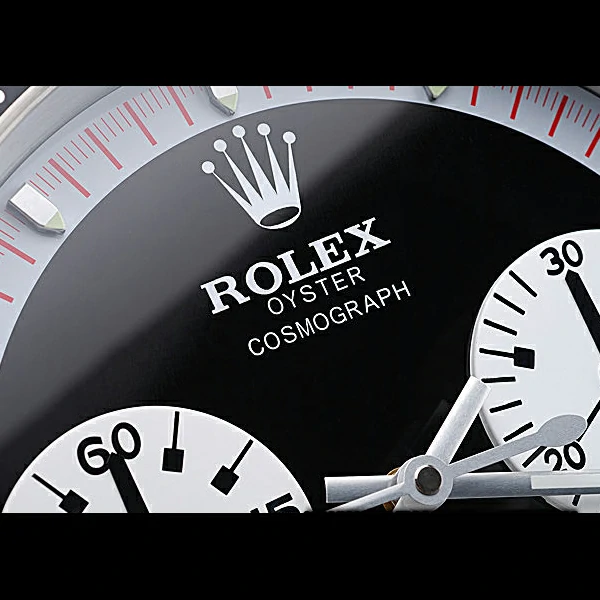 Rolex Daytona Cosmograph Wall Clock Black Red new60372