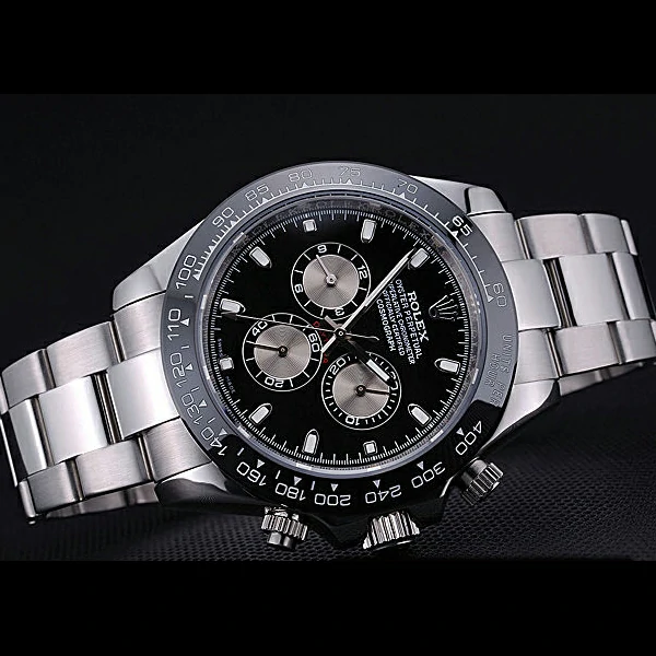Rolex Cosmograph Daytona Black Dial Stainless Steel Bracelet new60432