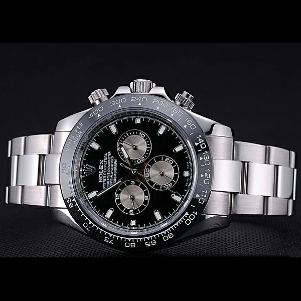 Rolex Cosmograph Daytona Black Dial Stainless Steel Bracelet new60432