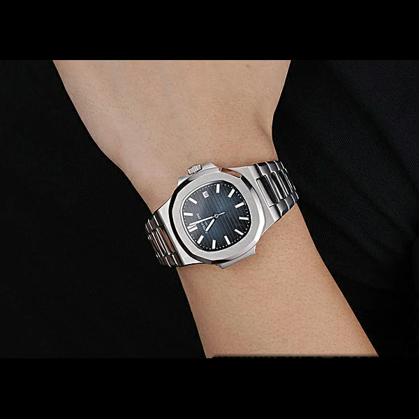 Patek Philippe Nautilus Blue Dial Stainless Steel Case new60646