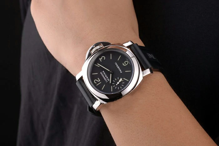 Panerai Luminor Black Rubber Bracelet Watch new10241