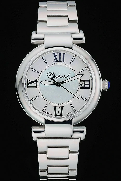 Chopard Polished Stainless Steel Bracelet Watch new115380