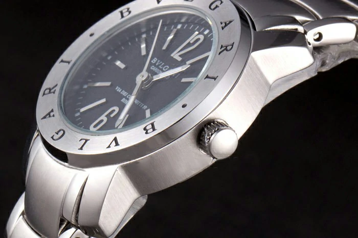 Bvlgari Bvlgari 27mm Black Dial Stainless Steel Case Two Tone Steel Bracelet new116395