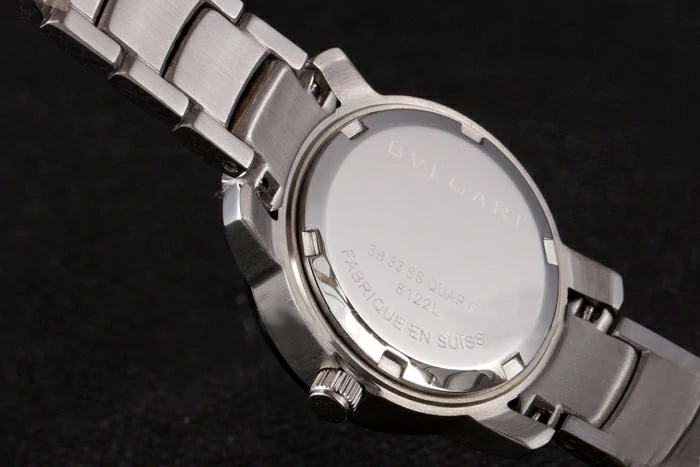 Bvlgari Bvlgari 42mm White Dial Stainless Steel Case Black Bezel Two Tone Steel Bracelet new116396