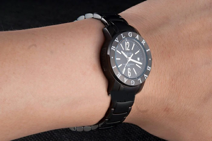 Bvlgari Bvlgari 27mm Black Dial Black Steel Case Black Steel Bracelet new116399