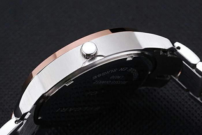 Bvlgari Bvlgari 42mm White Dial Stainless Steel Case Rose Gold Bezel Two Tone Bracelet new116400