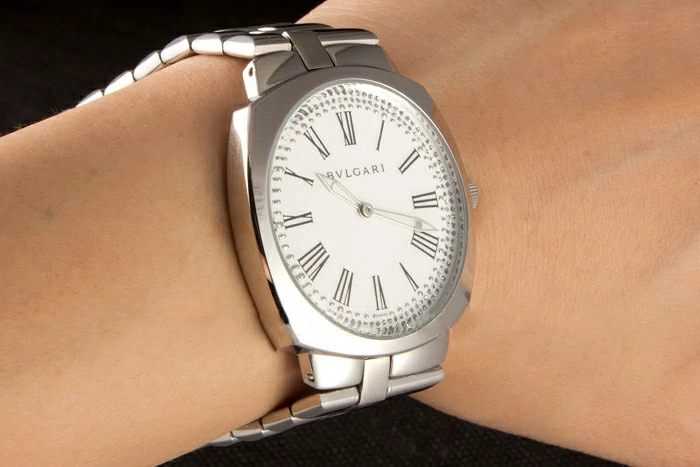 Bvlgari Octo 40mm Diamond Decorated White Dial Stainless Steel Bracelet new116404