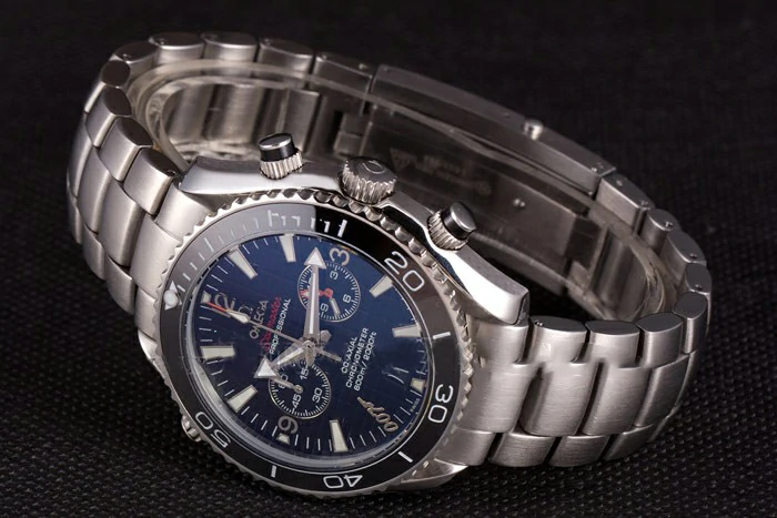 Omega James Bond Skyfall Chronometer Watch with Black Dial and Black Bezel new116461
