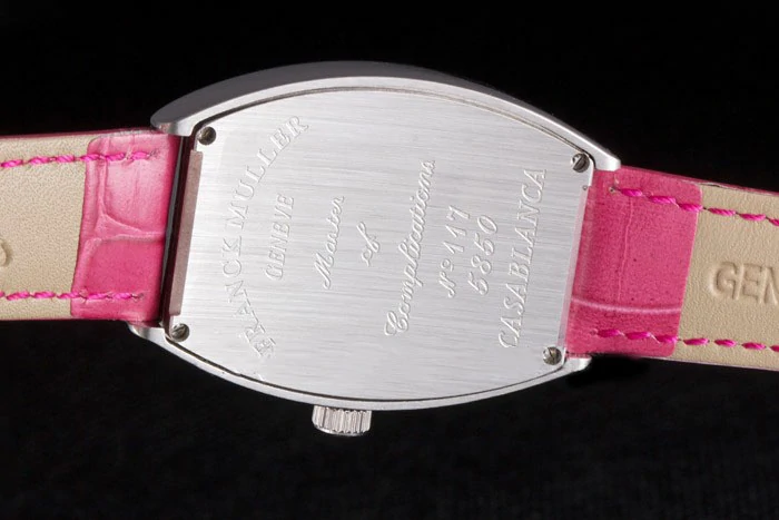 Franck Muller Heart Pink Leather Band new117982