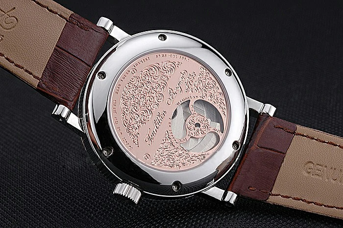 Breguet Classique Grande Complication Tourbillon Silver Case White Dial Brown Leather Strap new118732
