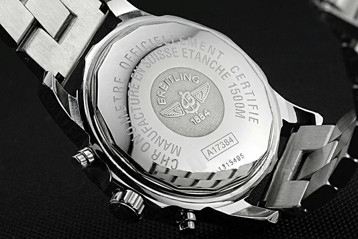 Breitling Colt Chronograph II Black Dial Stainless Steel Bracelet new119207