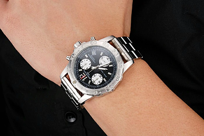 Breitling Colt Chronograph II Black Dial Stainless Steel Bracelet new119207