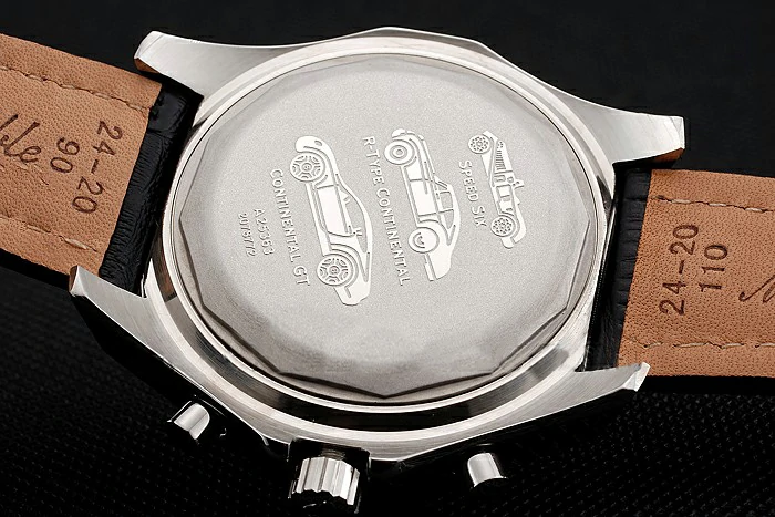 Breitling Bentley Mulliner Tourbillon Yellow Dial Stainless Steel Case Black Leather Strap new120711