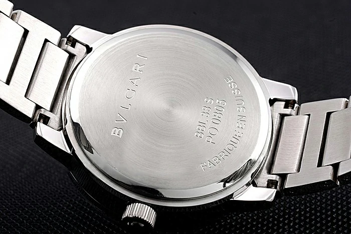 Bvlgari Solotempo Purple Dial Stainless Steel Case And Bracelet new120720
