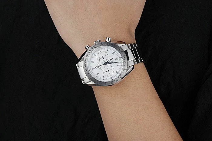 Omega Speedmaster '57 White Dial Stainless Steel Case And Bracelet new120789