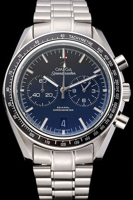 Omega Speedmaster Black Dial Stainless Steel Case And Bracelet new120792