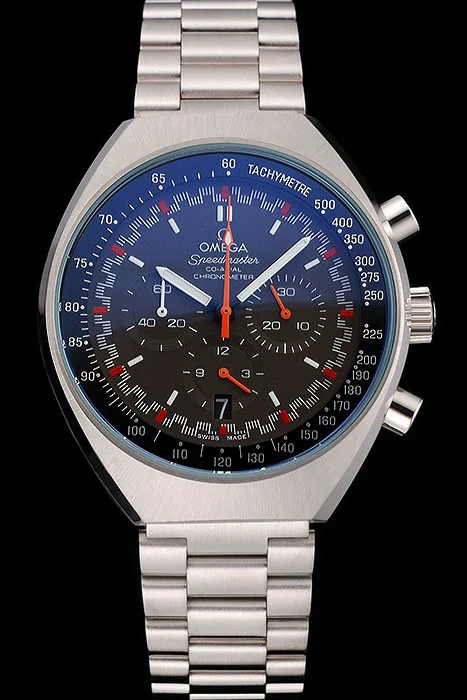 Omega Speedmaster Mark II Brown And Red Dial Stainless Steel Case And Bracelet new120798