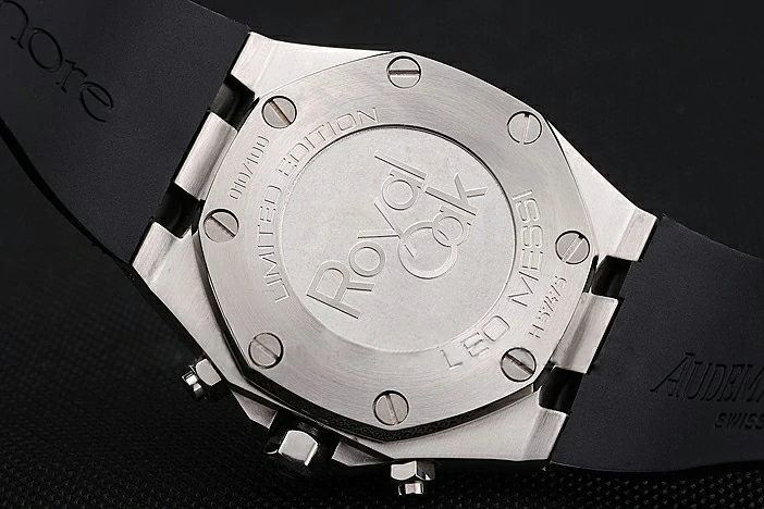 Audemars Piguet Royal Oak White Dial Stainless Steel Case Black Rubber Strap new120823
